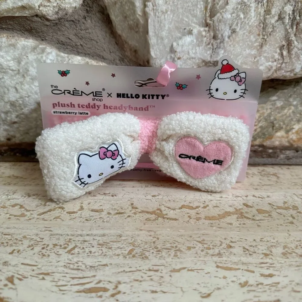 NIB Crème shop x Hello Kitty spa headband